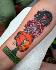 Terry Lessard Brass Eagle Tattoo Peoria Garfield