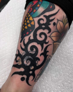 Terry Lessard Brass Eagle Tattoo Borneo Tribal